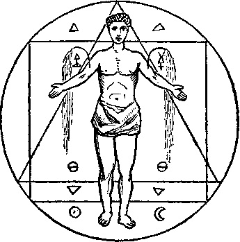 The Philosophic Seal of the Society of the Rosicrucians.